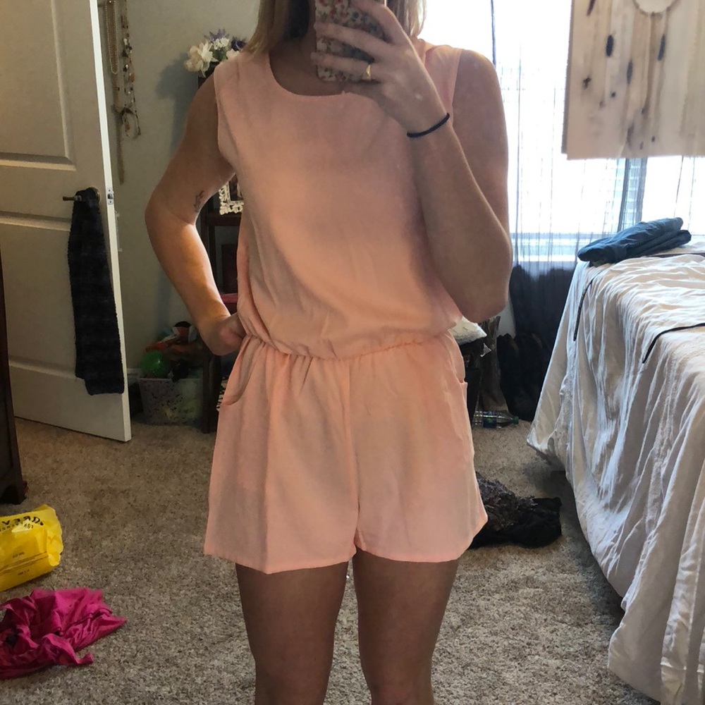 pink romper